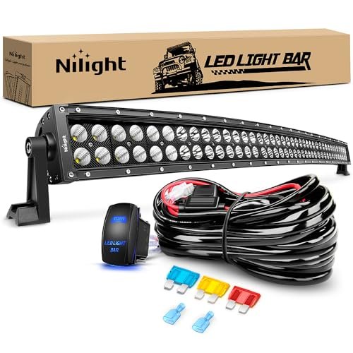 Best Curved Light Bars for Jeep