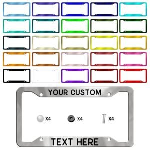 Best Jeep License Plate Frames for Personalization