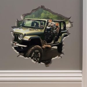 Best Jeep-Themed Decals for Home Walls