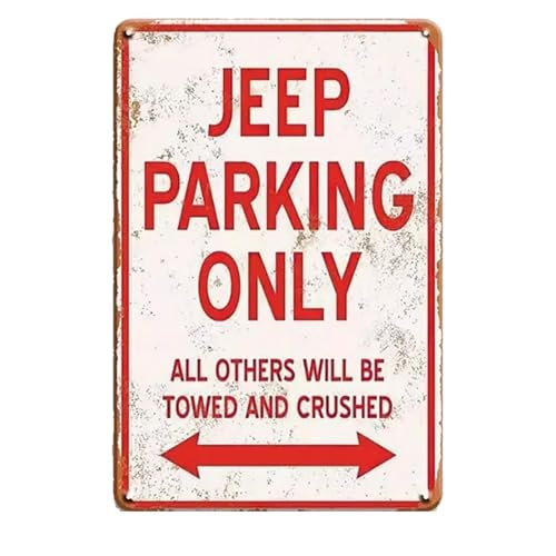 Best Jeep-Themed Decorative Signs for Home