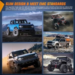 Best Slim Light Bars For Jeep