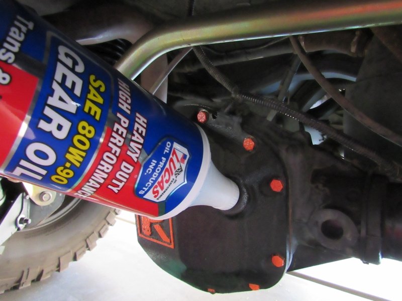 Differential Service Jeep Wrangler