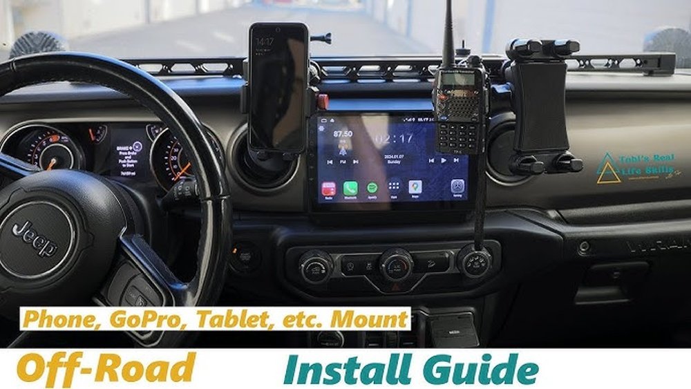 How to Mount Phone in Jeep Wrangler Tips