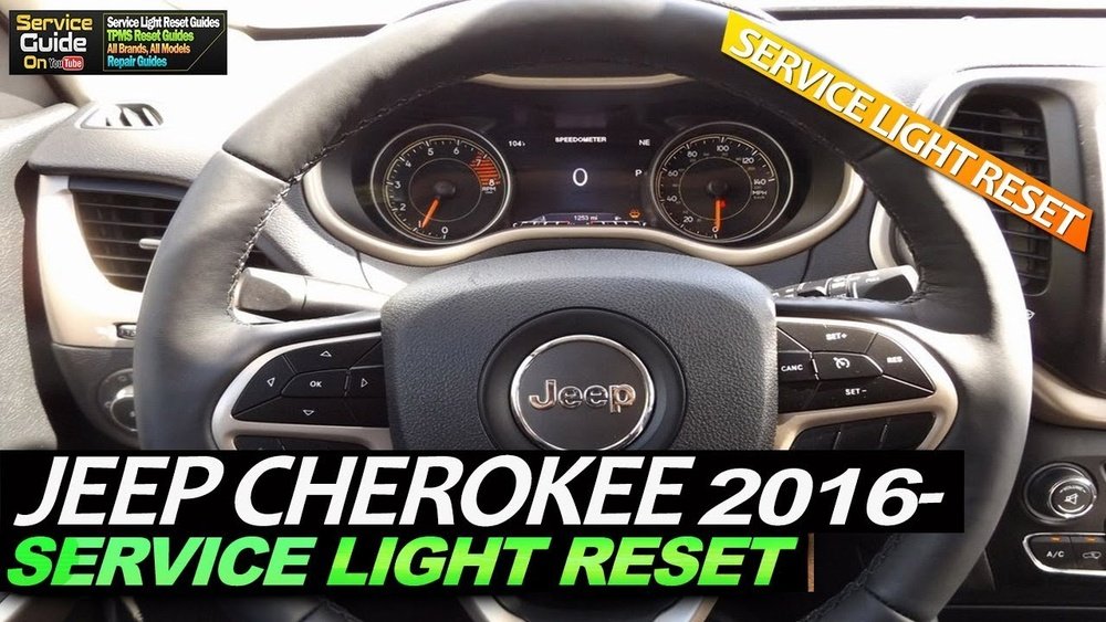 How to Reset Jeep Cherokee Service Light