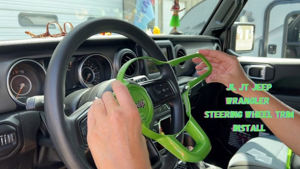 Install Steering Wheel Cover Jeep