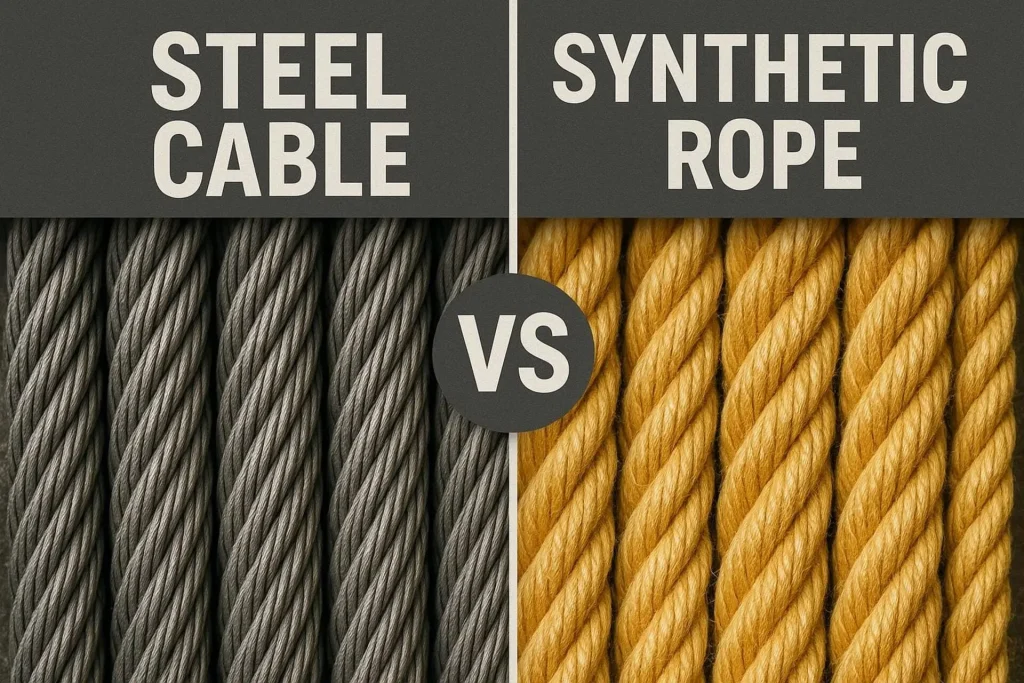 Synthetic Rope Vs Steel Cable