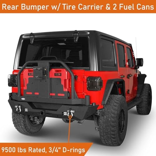 Best Rear Bumper With Tire Carrier Jeep JL