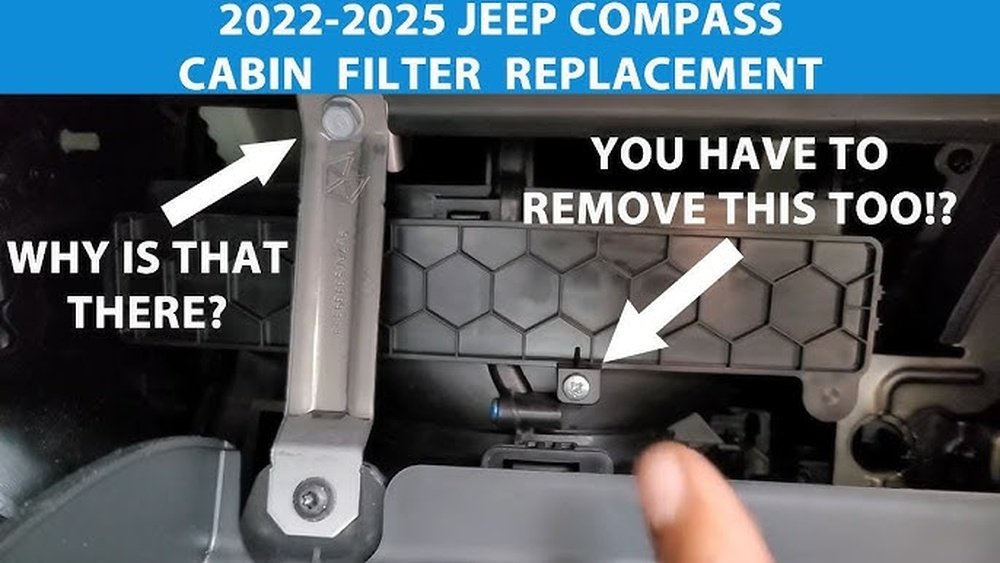How to Change Jeep Compass Cabin Air Filter