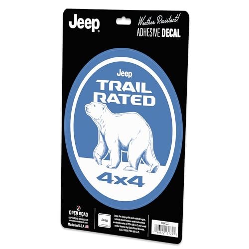 Best Jeep Trail Rated Sticker 2026