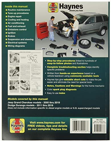 Best Repair Manual For Jeep Grand Cherokee