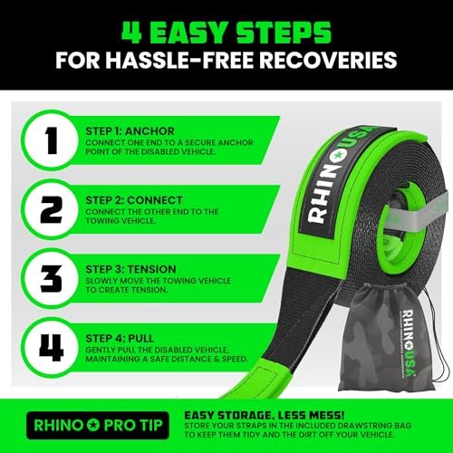 Best Recovery Tow Strap For Jeep 2026
