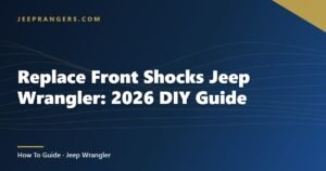 Replace Front Shocks Jeep Wrangler: 2026 DIY Guide