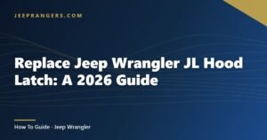 Replace Jeep Wrangler JL Hood Latch: A 2026 Guide